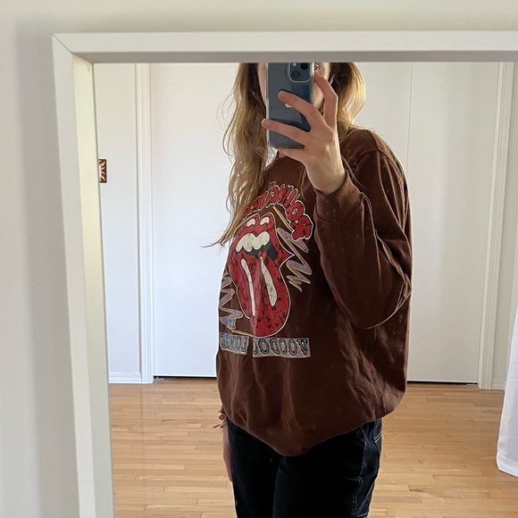 Brown Rolling Stones Sweatshirt - Picture 5 of 5